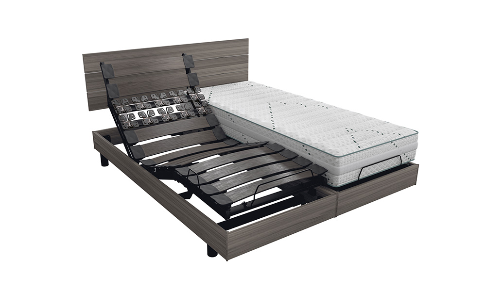 Literie électrique 2 x 80 x 200 cm
